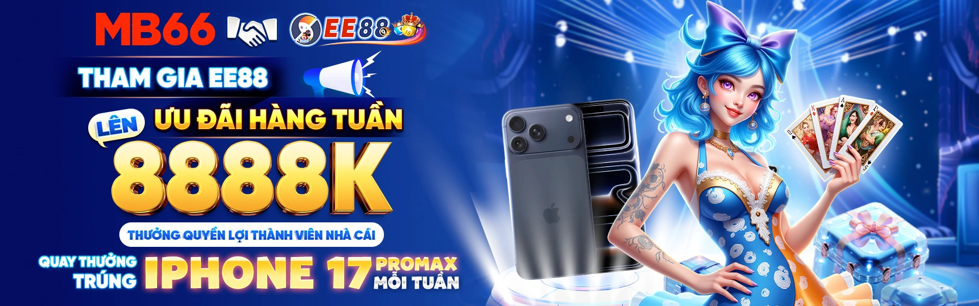 Banner giới thiệu cổng thông tin Ee88